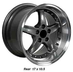 Mustang Cobra R 98 Deep Dish Style Wheel Size: 17" x 10.5"