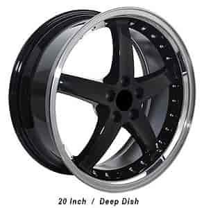 Mustang Cobra R 98 Deep Dish Style Wheel Size: 20" x 8.5"