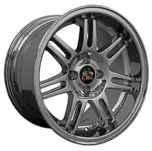 Mustang 10th Anniversary Deep Dish Wheel Size: 17" x 10" Bolt Pattern: 4 x 108 Rear Spacing: 6.48" Offset: +25mm