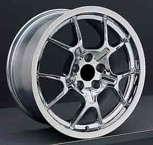GT4 Deep Dish Style Wheel Size: 18" x 9" Bolt Pattern: 5 x 114.3 Rear Spacing: 6.5" Offset: +38mm