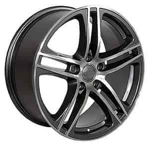 R8 Style Wheel Size: 17" x 7.5" Bolt Pattern: 5 x 100 Rear Spacing: 5.63" Offset: +35mm