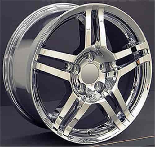 New TL 5-Double Spoke Style Wheel Size: 17" x 8" Bolt Pattern: 5 x 114.3 Rear Spacing: 6.27" Offset: +45mm