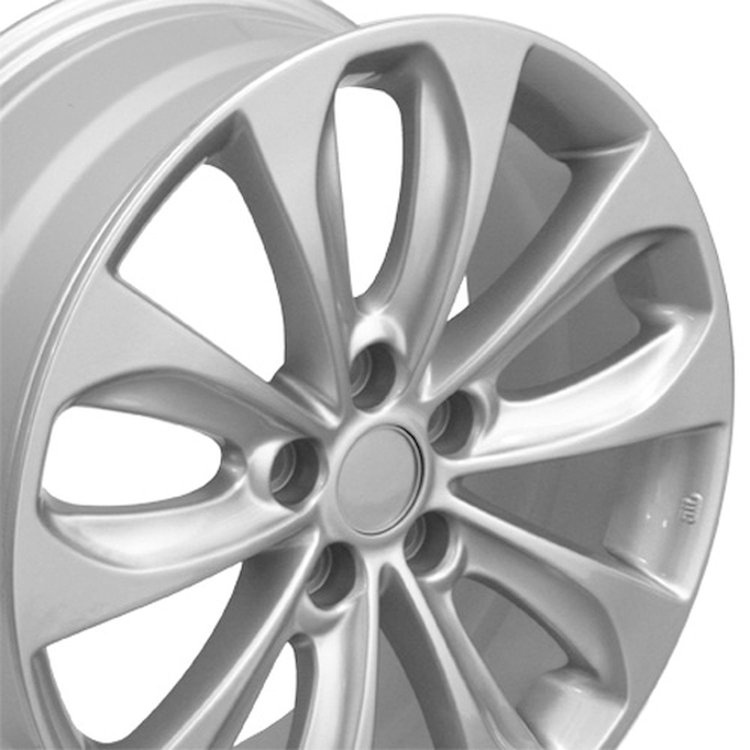 9457433 Hyundai Sonata Replica Silver Wheel 18 x 7.5 in.