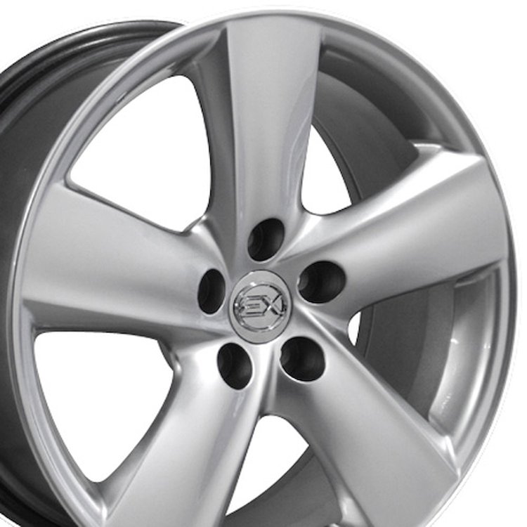 9457499 LS460 Wheel [Size: 18" x 8"] Hyper Silver