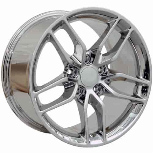 Corvette Stingray Style Wheel Size: 18" x 10.5" Bolt Pattern: 5 x 120.65mm