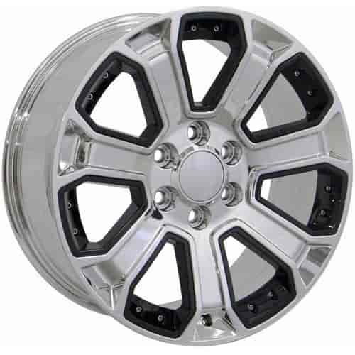 Silverado Style Wheel Size: 20" x 8.5"