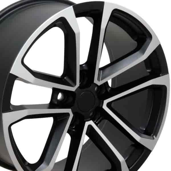 Chevrolet Camaro ZL1 Style Replica Wheel Matte Black with a Mach d Face 20x9.5