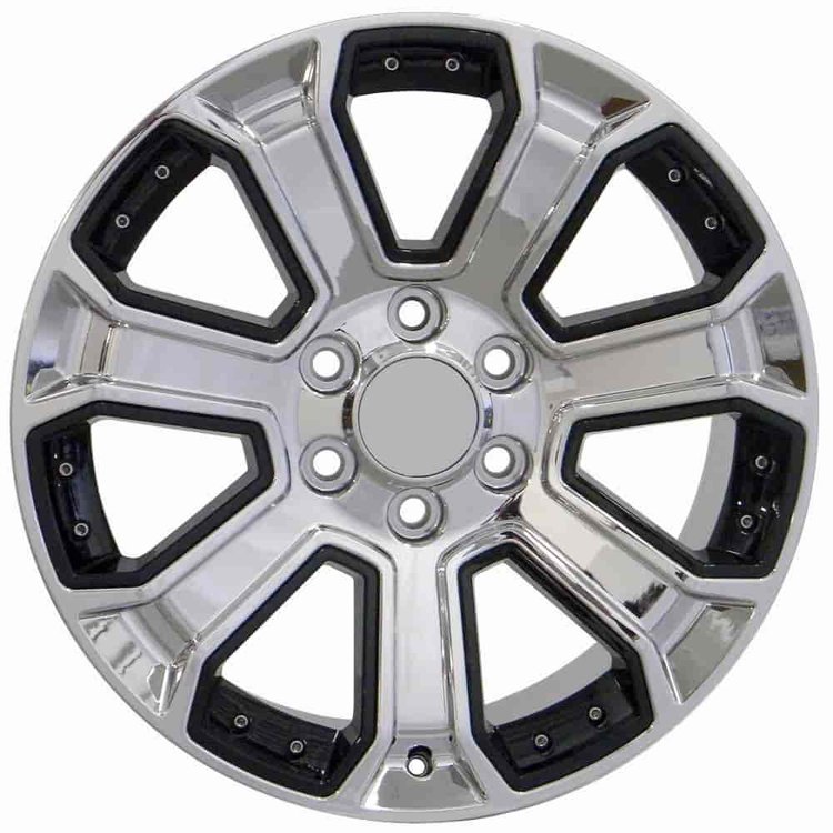 Chevrolet Silverado Style Replica Wheel Chrome 20x8.5