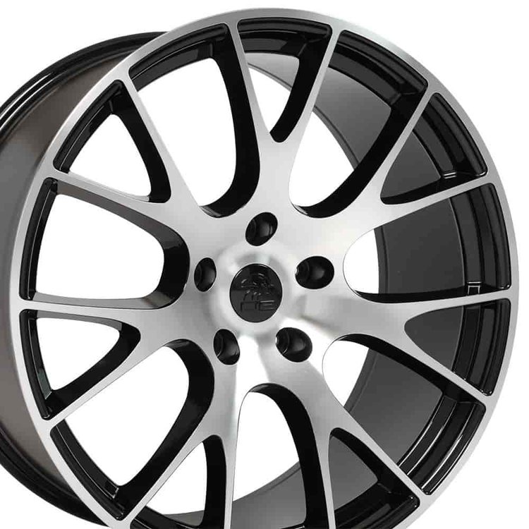 HELLCAT STYLE 20X9 BLK-MF