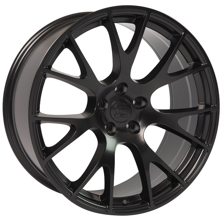 Dodge Challenger Hellcat Style Size: 22" x 9"