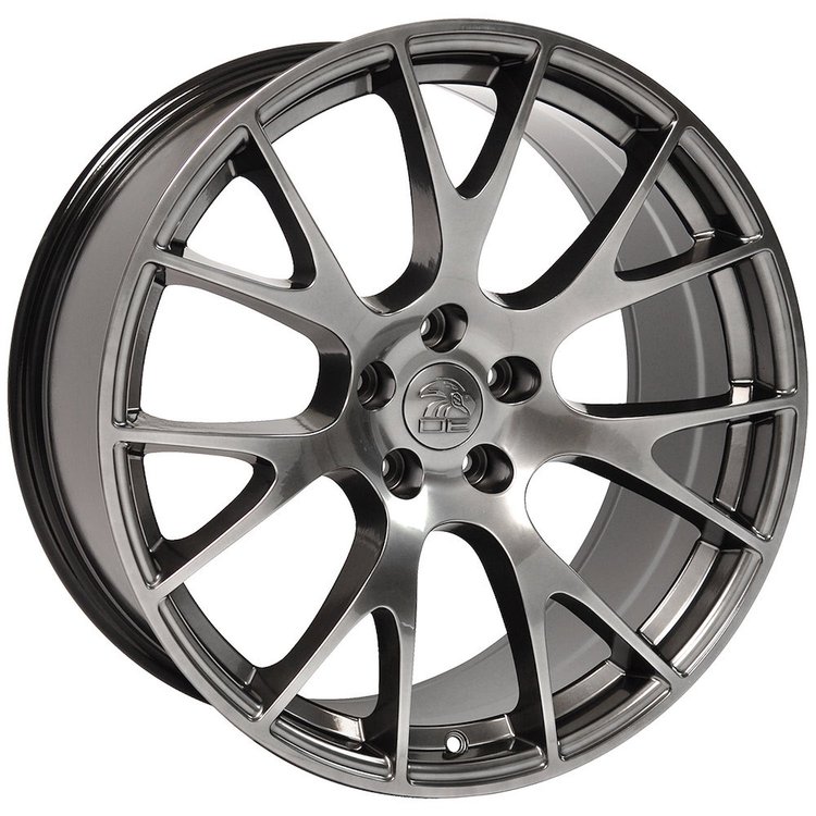 Dodge Challenger Hellcat Style Size: 22" x 9"