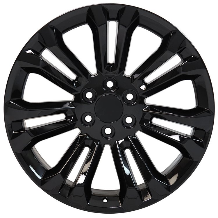 Muti Spoke Silverado Style Wheel Size: 22" x 9"