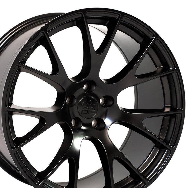 Muti Spoke Charger Hellcat Style Wheel Size: 20" x 10"