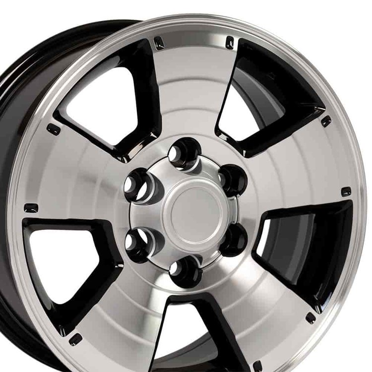 TOYOTA 4RUNNER 17X7.5 BLK