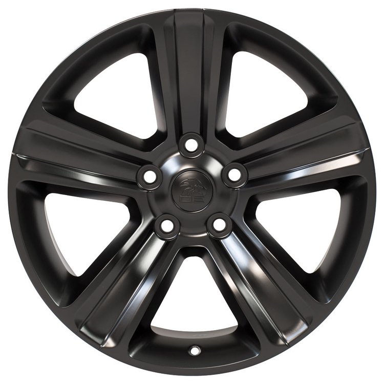 Five Spoke Ram 1500 Style Wheel Size: 20" x 9"