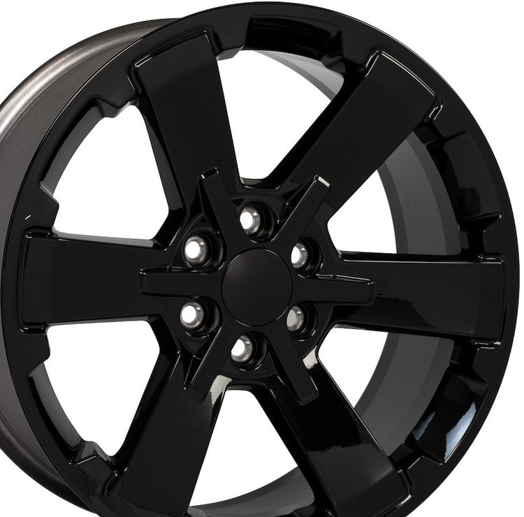 Chevy Silverado Style Wheel Size: 22" x 9"