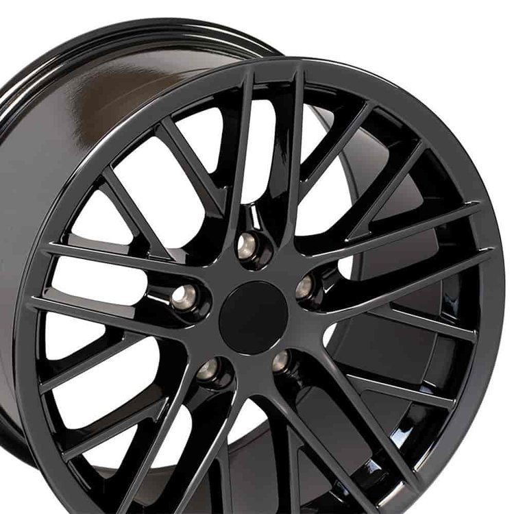 CORVETTE 17X9.5 BLK CHRM