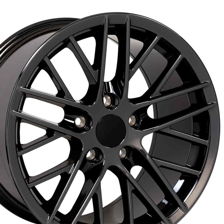 CORVETTE 18X10.5 BLK CHRM