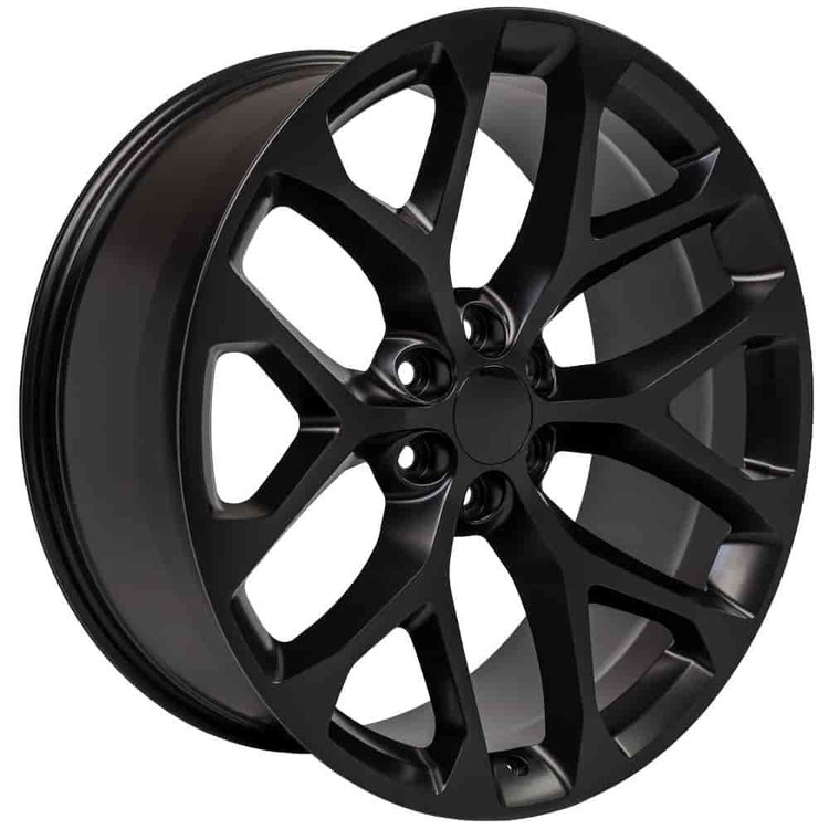 Silverado CV98 Snowflake-Style Wheel Size: 24" x 10"
