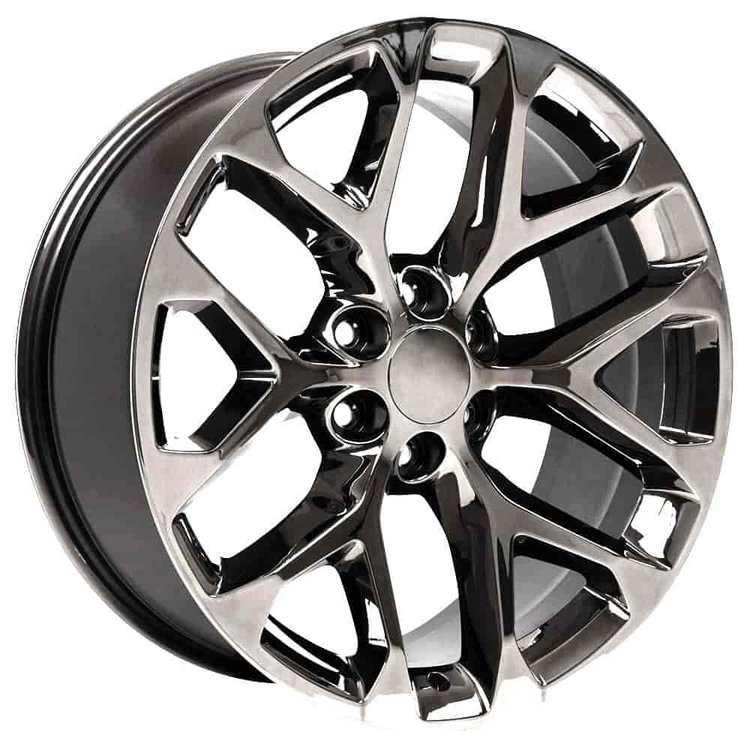 Silverado CV98 Snowflake-Style Wheel Size: 22" x 9"