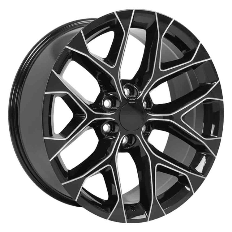 Silverado CV98 Snowflake-Style Wheel Size 22" x 9"