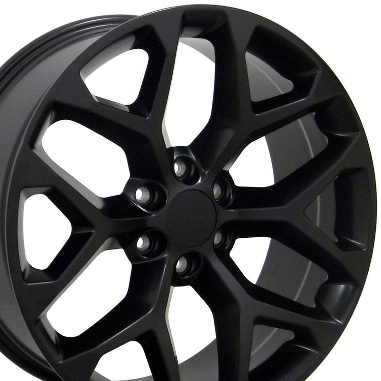 CV98B SATIN BLK 22X9