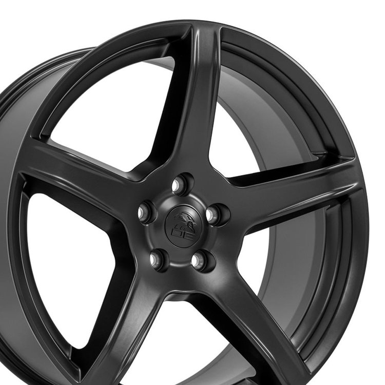 DG22 SATIN BLK 22X9.5