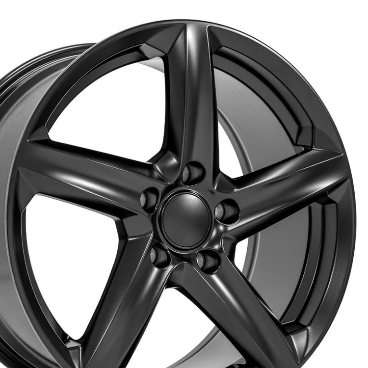 CV02C SATIN BLK 18X8.5