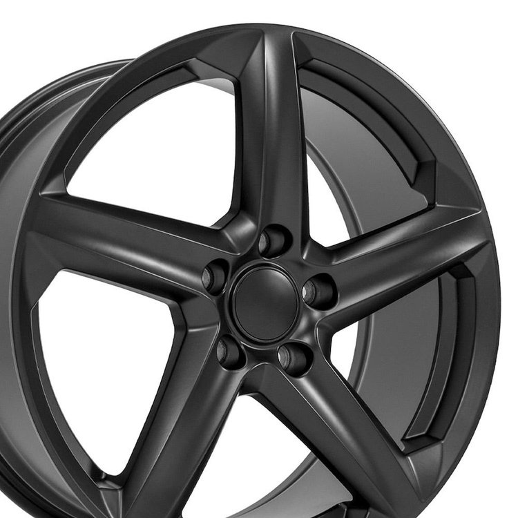 CV02D SATIN BLK 19X8.5
