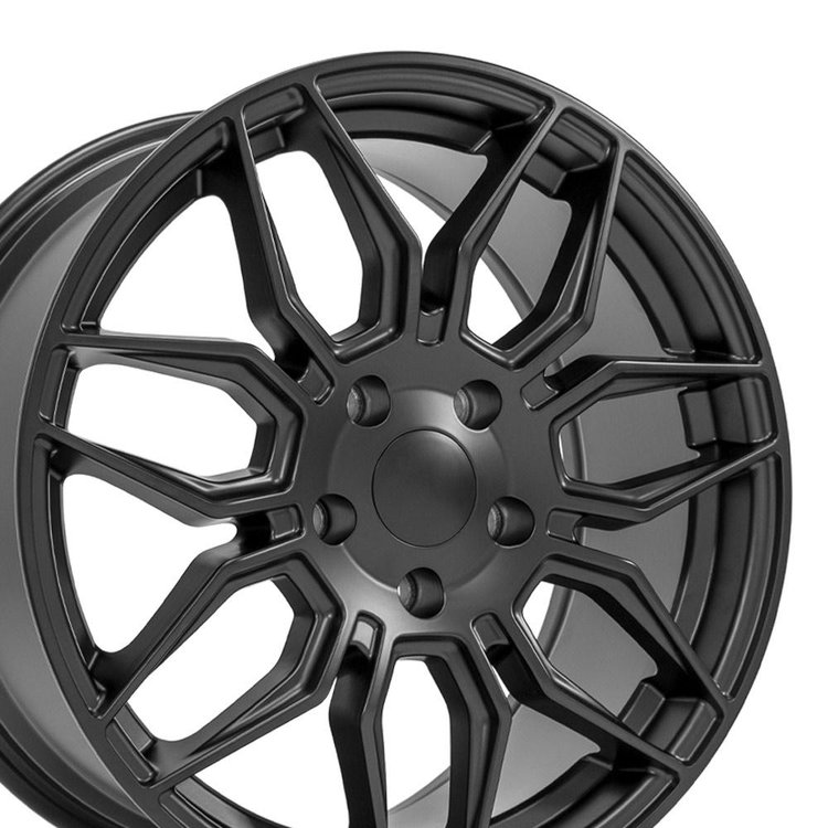 CV03C SATIN BLK 18X8.5