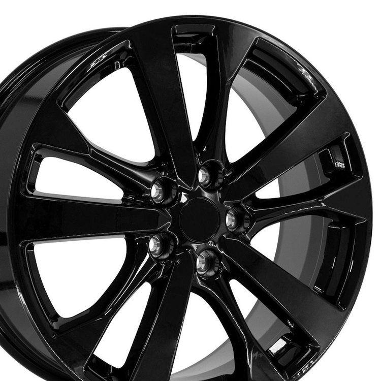 NS30-18075-5450-55B NS30 Wheel [Size: 18"x7.5"] Gloss Black Finish