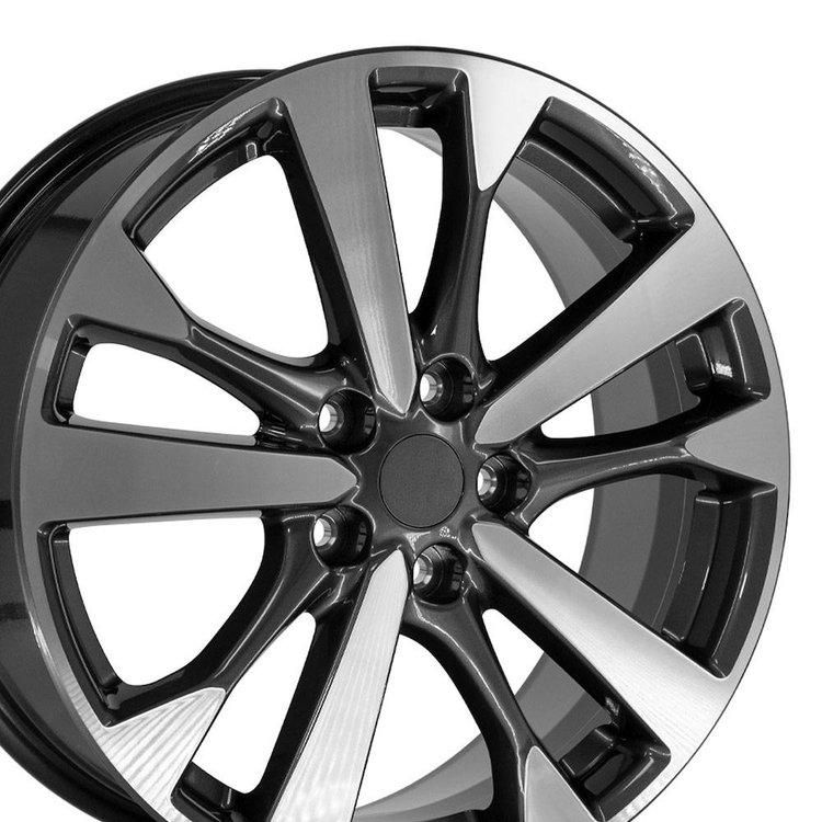 NS30-18075-5450-55MG NS30 Wheel [Size: 18"x7.5"] Gunmetal Finish