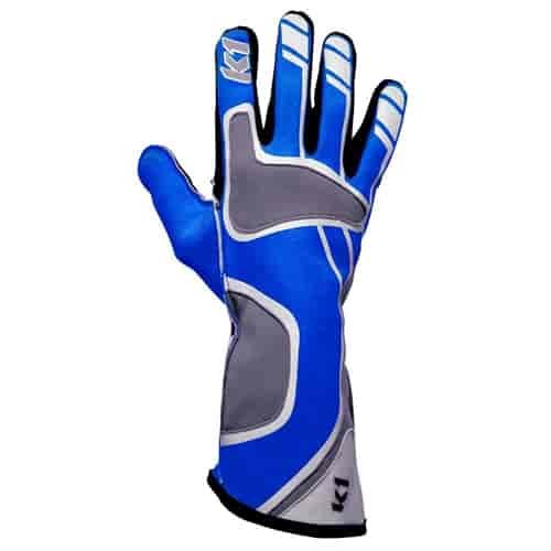 Blue Apex Karting Gloves - Medium