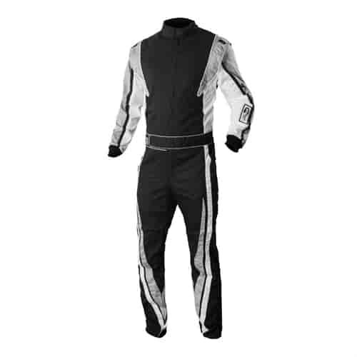 Victory Driver's Suit Black/White - Small