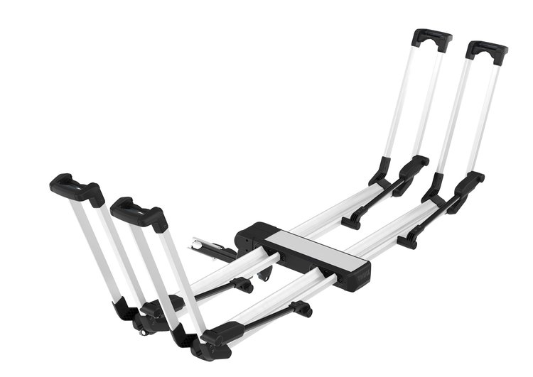 Helium 2 Hitch-Mount Bike Rack [Natural Aluminum]