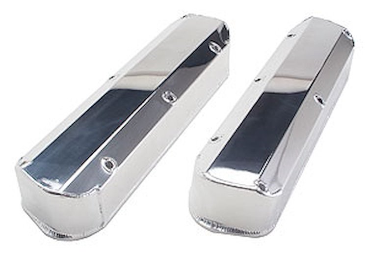Fabricated Aluminum Valve Covers 1962-85 Small Block Ford 289, 302, 351W