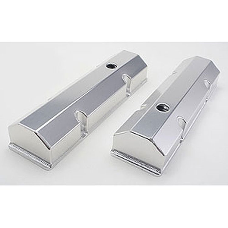 Fabricated Aluminum Valve Covers 1958-86 Small Block Chevy 283-400