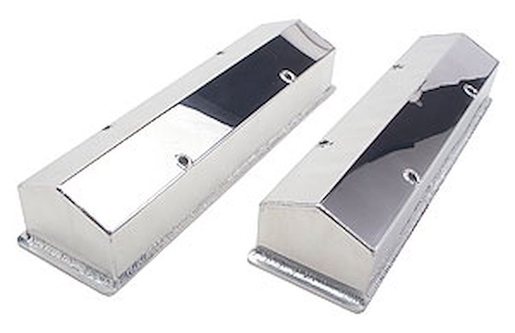 Fabricated Aluminum Valve Covers 1958-86 Small Block Chevy 283-400