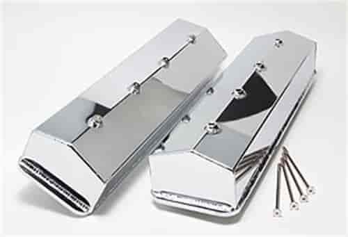 Fabricated Aluminum Valve Covers 1987-99 Small Block Chevy 305-350