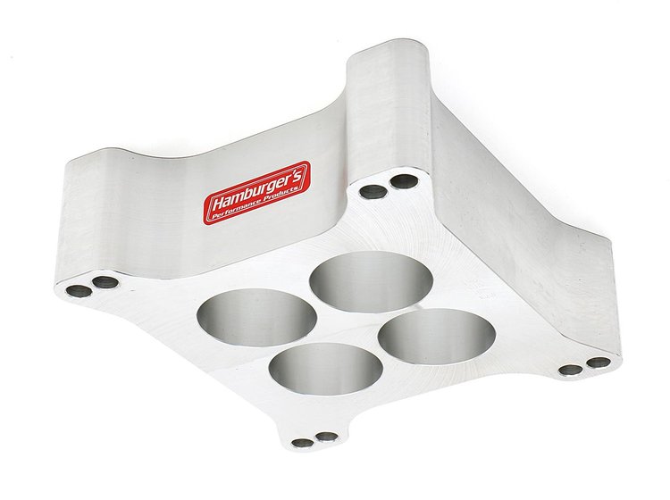 2543 2 in. HOLLEY/AFB 4BBL -Ported; BILLET ALUMINUM Carburetor Spacer