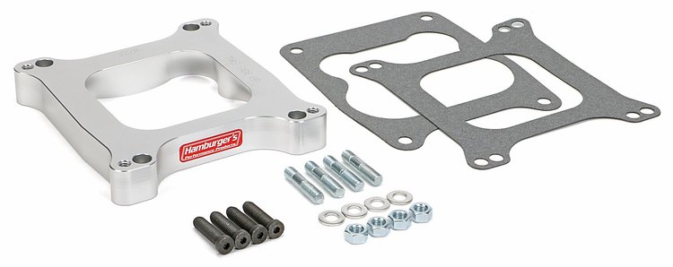 Open Carburetor Adapter 1" Holley/AFB 4-bbl to Quadrajet