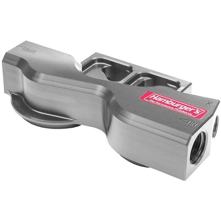 Double Remote Oil Filter Relocation Base For PH8A filter (or equivalent)