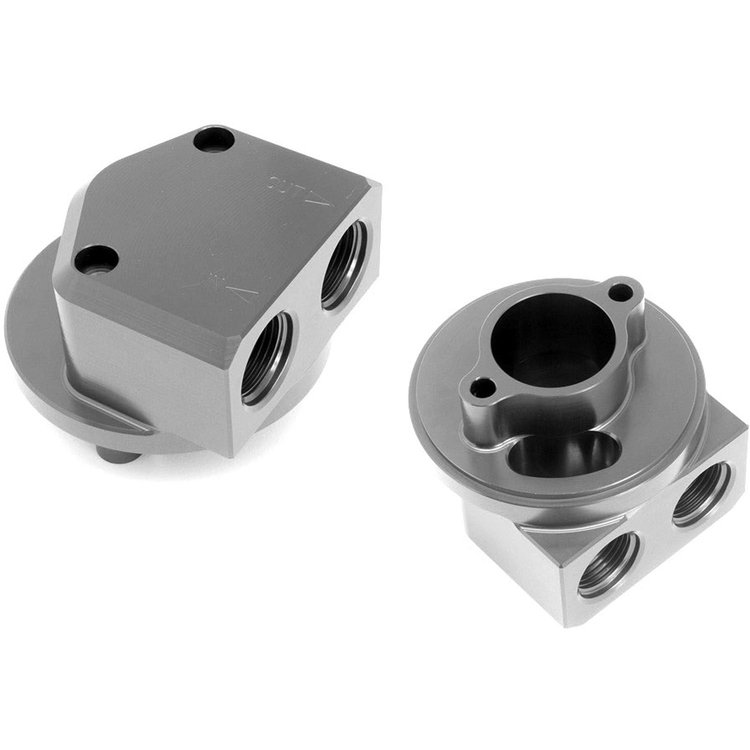 Bolt-On Oil Filter Bypass Adapter 1956-00 Small Block Chevy/Big Block Chevy