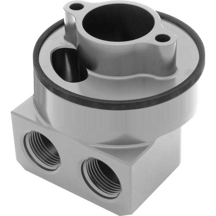 Bolt-On Oil Filter Bypass Adapter Big Block Chevy Mark IV