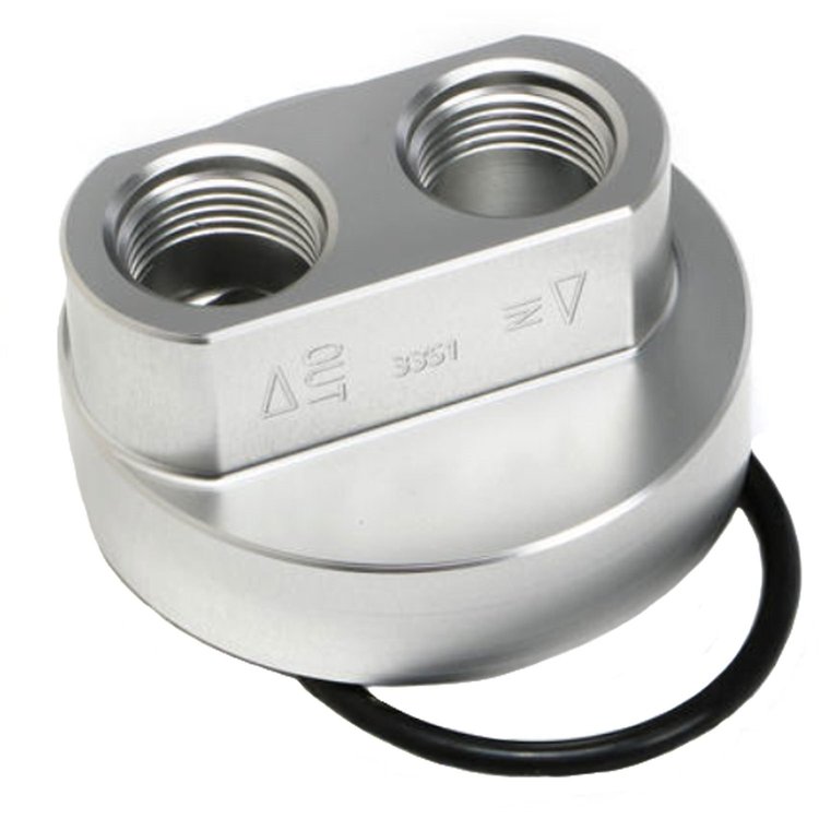 Spin-On Oil Filter Bypass Adapter Dodge Cummins Diesel
