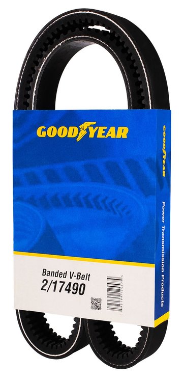 2/17490 Automotive & HD Banded V-Belt, 13A Profile, 49 in. Effective Length