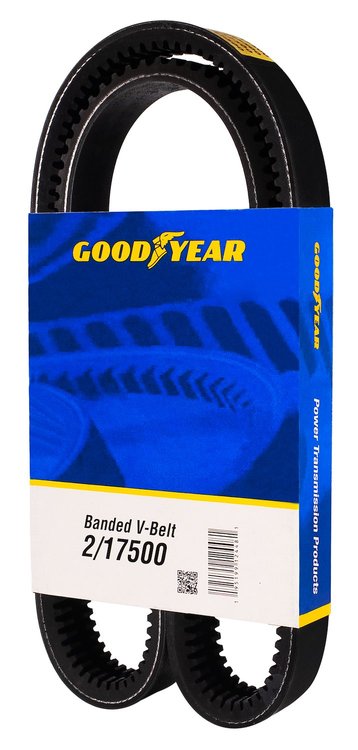 2/17500 Automotive & HD Banded V-Belt, 13A Profile, 50 in. Effective Length