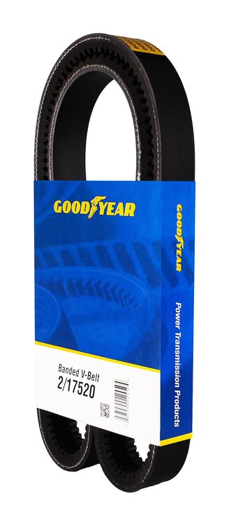 2/17520 Automotive & HD Banded V-Belt, 13A Profile, 52 in. Effective Length
