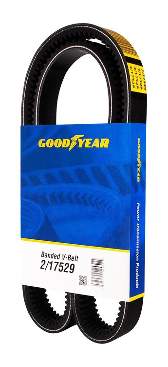 2/17529 Automotive & HD Banded V-Belt, 13A Profile, 53 in. Effective Length