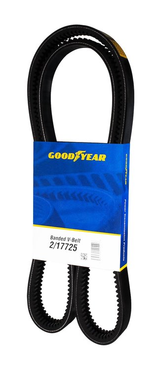 2/17725 Automotive & HD Banded V-Belt, 13A Profile, 72.5 in. Effective Length